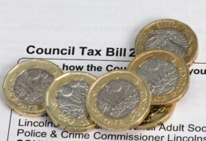 Council tax bill money