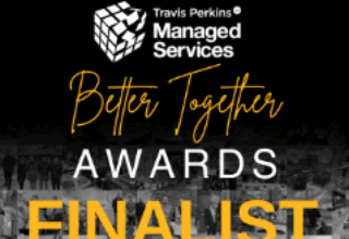 Finalist logo for Travis Perkins awards