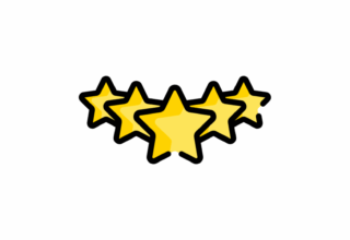 five stars in a row